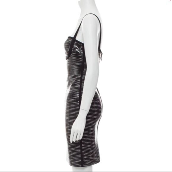 Herve leger Katherine sequin bodycon dress Sz XS - Picture 6 of 12